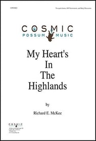 My Heart's In The Highlands Unison choral sheet music cover Thumbnail